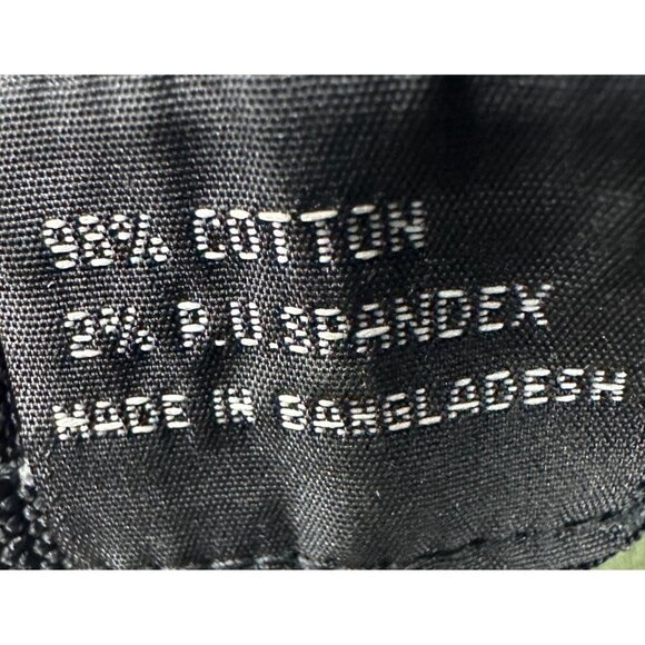 Quiksilver Olive Green Flexfit Hat Mens One Size Fits All Cotton/Spandex Blend - Picture 4 of 15